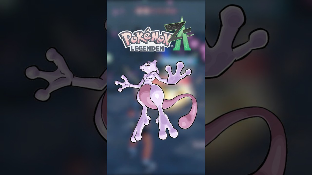 Mewtu in Pokémon Legenden Z-A?! Und eine NEUE Mega-Entwicklung???