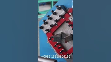 Rack System Box Beam Upright Column Roll Forming Machine #shorts