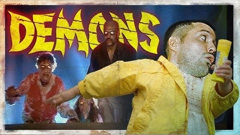 ТРЕШ ОБЗОР фильма ДЕМОНЫ [Зловещие мертвецы по-итальянски]