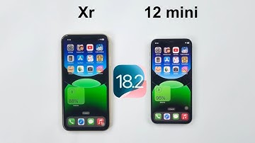 iPhone XR vs iPhone 12 Mini - iOS 18.2 Speed Test!