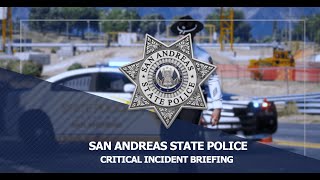 After Hours DOJ Fivem | SASP Troopers Get Blown Up. | Critical Incident Briefing 07-31-2024