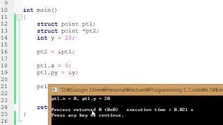 6.4 Pointer to Structures