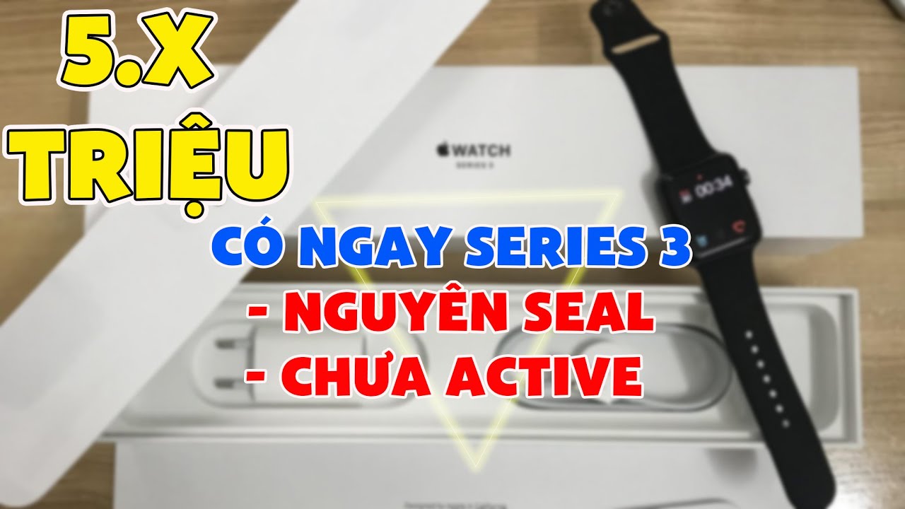 ĐỔ XÔ MUA APPLE WATCH SERIES 3 MỚI 100% TẶNG VALENTINE - YouTube
