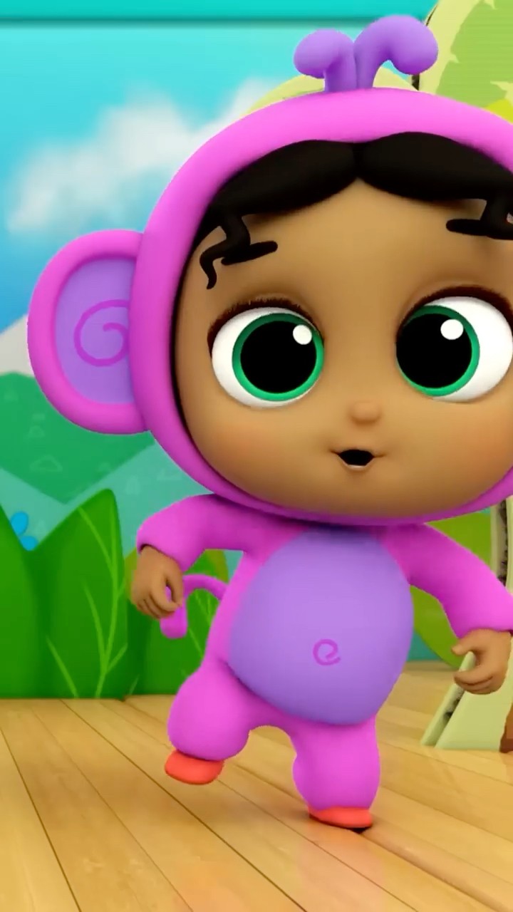 Macaquinho balança o rabo ?? #música #brincadeiras #brazil #littleangel