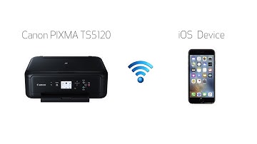Setting up Your Wireless Canon PIXMA TS5120- Easy Wireless Connect with an iOS Device