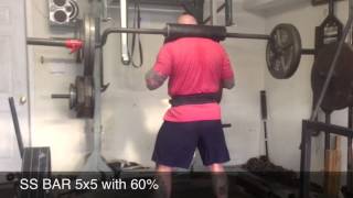 4/1/13 Cube Rep Squats