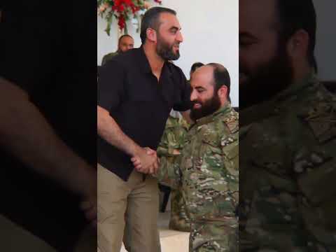 مهابا كان اذ يمشي السيد القائد علي النعسان رئيس هيئة الأركان العامة وقائد معركة تطهير حلب 