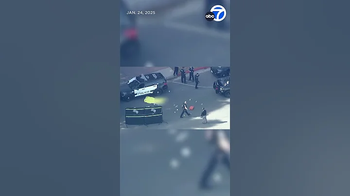 Man snatches gun from cop before her partner shoots him