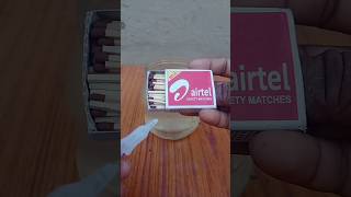 Water Proof Matchstick By Fevikwik #Shorts_Videos #Ramcharan110