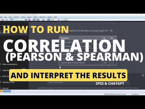 Pearson Correlation Using SPSS - Running, Interpreting, And Reporting