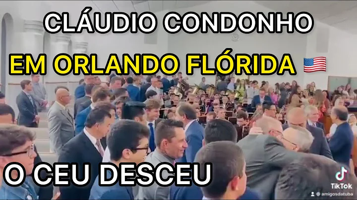 CULTO ORLANDO FLRIDA HINO 411 ENCERRAMENTO CULTO A...