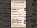 TOP 10 HR INTERVIEW QUESTIONS AND BEST ANSWERS