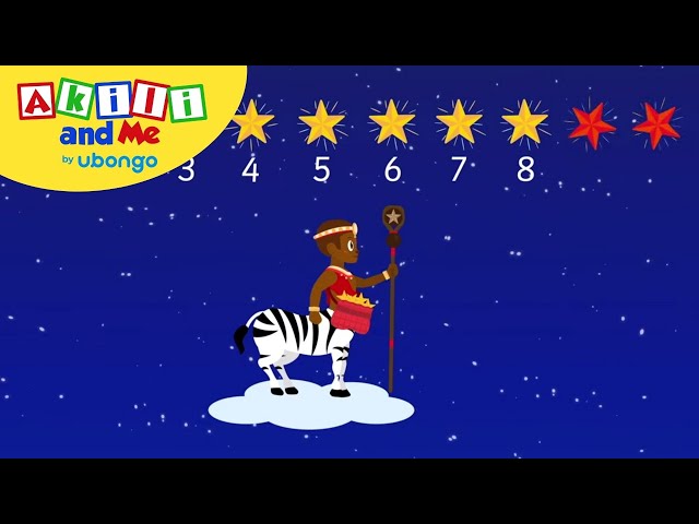 Add and Take Away (1 to 10) | Learn Math with Akili and Me | Videos for Toddlers
