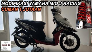 REVIEW MODIFIKASI YAMAHA MIO J RACING HARIAN (KANTONG PELAJAR)