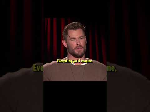 Chris Hemsworth LOVES