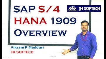 SAP S/4 HANA 1909 Overview
