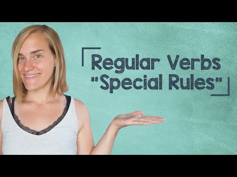 German Lesson (48) - Regular Verbs - "Special Rules" - A1