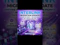 Important - Interlink Migration UpdateThe first migration phase will run toget#INTERLINK #ITLG #ITL