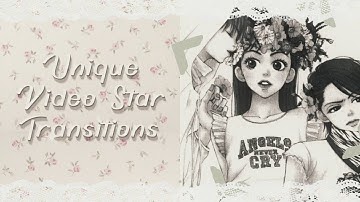 Unique Video Star transition tutorial 🩰🎀🤍