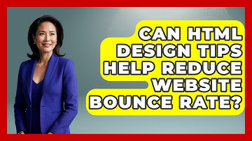 Can HTML Design Tips Help Reduce Website Bounce Rate? | Simple HTML Studio News