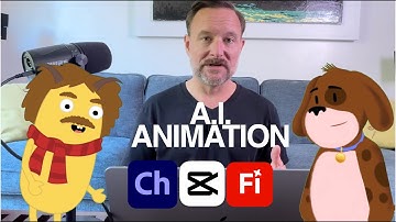 How to Make Animated Cartoons with AI Backgrounds (CapCut + Firefly + Character Animator)