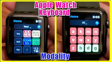 Apple Watch Keyboard *Typing On Your Wrist* #Modality #AppleWatch
