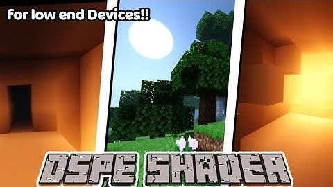 DSPE SHADER|For Low end devices 2gb [Mediafire]