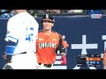 05/21 統一 VS 富邦 四局上，范國宸回歸鎮守富邦一壘，立刻演出美技守備替李東洺抓下出局數