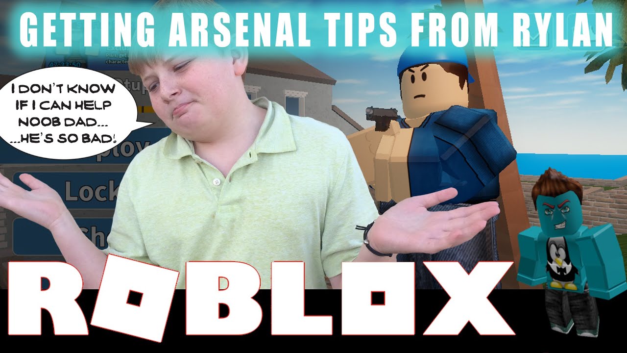 Getting Roblox Arsenal Tips From Rylan Youtube - arsenal tps roblox