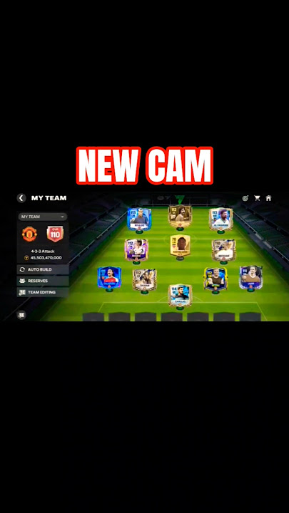 OUR NEW 109 CAM #football #music #fcmobile #attackingmidfielder #new #kaka #109 #packopenning