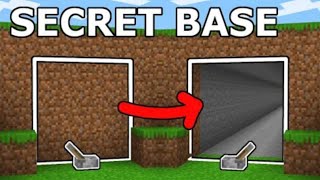 The Worlds' Safest Base With A Working Plane! (Minecraft)