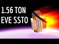 1.56 ton SSTO to Eve and Back | No refueling | KSP 1.8.1