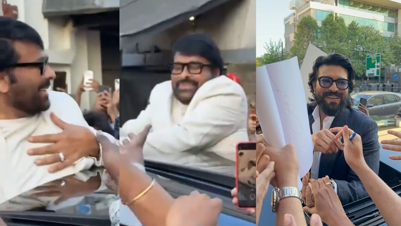 Chiranjeevi Went Emotional Watching Fans Love at London | Ram Charan Wax Statue | Madame Tussaurds