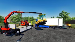FS22 - Map Angeliter Land  045 🇩🇪🌻🌲 - Forestry, Farming and Construction - 4K
