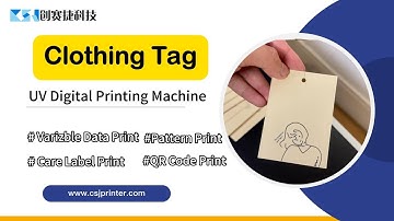 Garment Clothing Tags UV Digital printing Machine