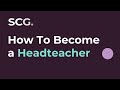 How to become a headteacher  spencer clarke group