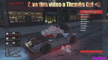 GTA V Illegal Activity Mod Menu + Script Bypass & Download (TU27)