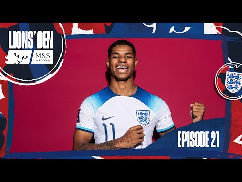 Marcus rashford | episode 21 | lions' den with m&s food
