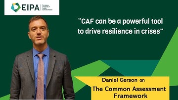 Daniel Gerson on the Common Assessment Framework (CAF)