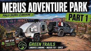 Camping and Wheeling at Merus Adventure Park...Our First Palo Duro Canyon Trip...Part 1