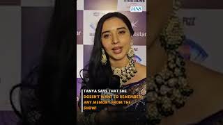 Tanya Says That She Doesnt Want To Remember Any Memory From The Show
