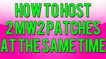 How To Host 2 MW2 Patches On Your 4.31 Online PS3 At The Same Time *Voice Tutorial*