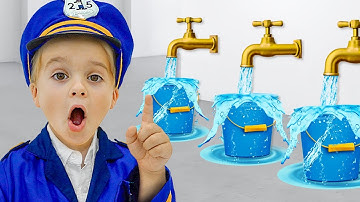 Kids Learn to Save Water and Natural Resources - Funny stories for kids