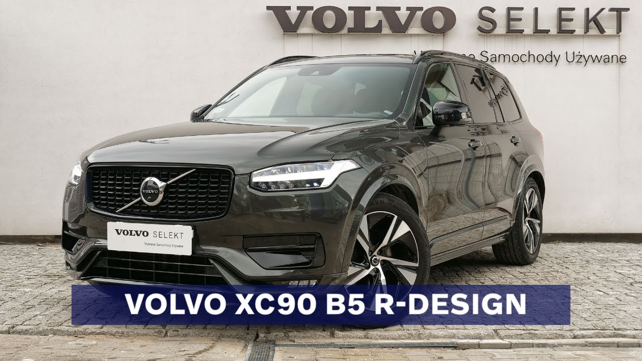 Volvo XC90 B5 R-Design AWD VOLVO SELEKT | Autogala Volvo - YouTube