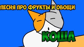 КЛИП ПЕСНЯ ПРО ФРУКТЫ И ОВОЩИ КОШИ