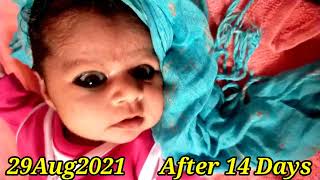 After 14 Days Baby Misty Activities