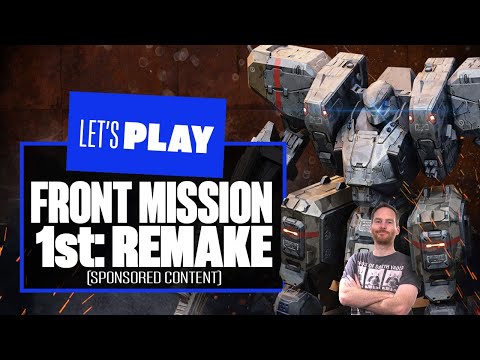 Let's Play Front Mission 1st: Remake - Switch Gameplay - IT WILL MECH YOUR DAY! (Sponsored Content)