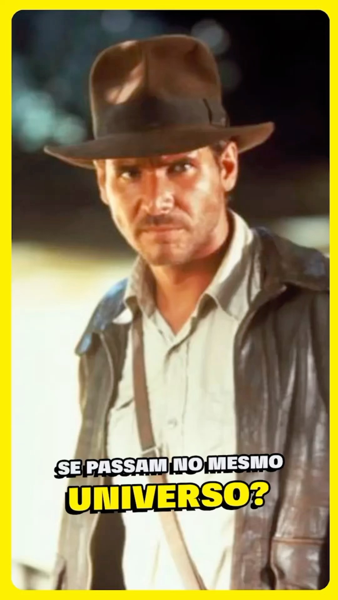 O UCM E O INDIANA JONES SE PASSAM NO MESMO UNIVERSO?