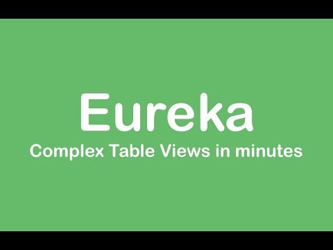 Eureka iOS - Complex TableViews in minutes | Swift | Dewanshu Sharma