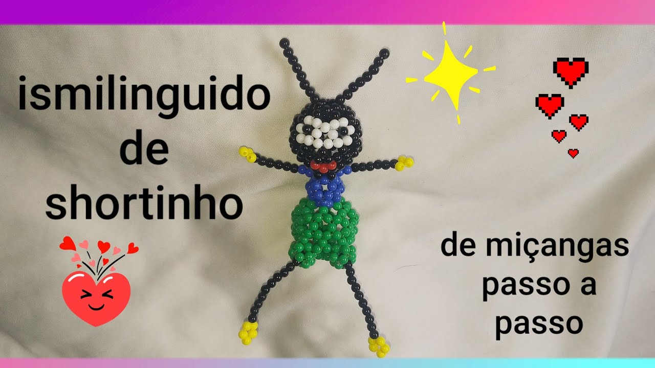ismilinguido de shortinho de miçangas